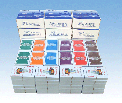 Special poker for bridge dealing machine